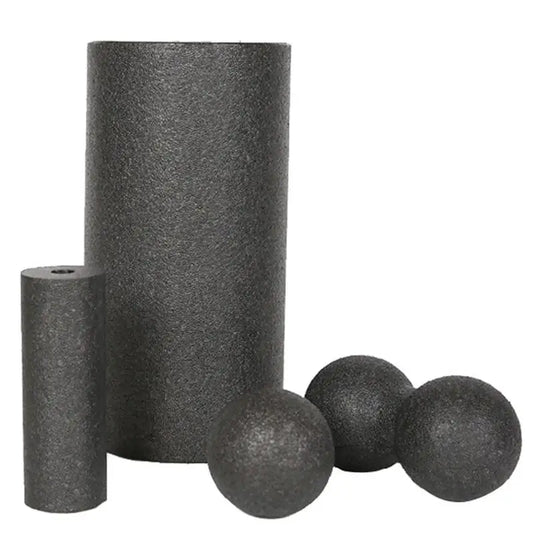 Yoga Foam Roller Set Gym Fitness Foam Block Pilates Yoga Exercise Back Leg Muscle Relaxation Massage Foam Ball Yoga Accessories