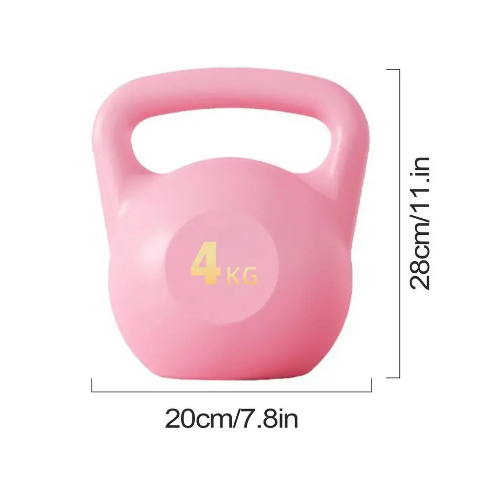 New Man Soft Dumbbells Fitness Home Women's 8kg Kettle Bell Soft Kettlebell Squat Trainer Tool For Training Buttocks