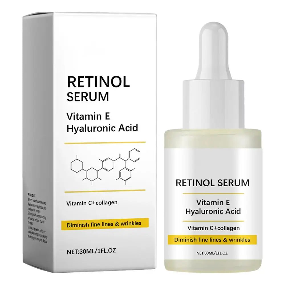 Retinol Face Serum Deep Moisturizing Hyaluronic Acid Serum.  Fade Fine Line Lifting Firming, Repair, Smooth and Tighten Sikin