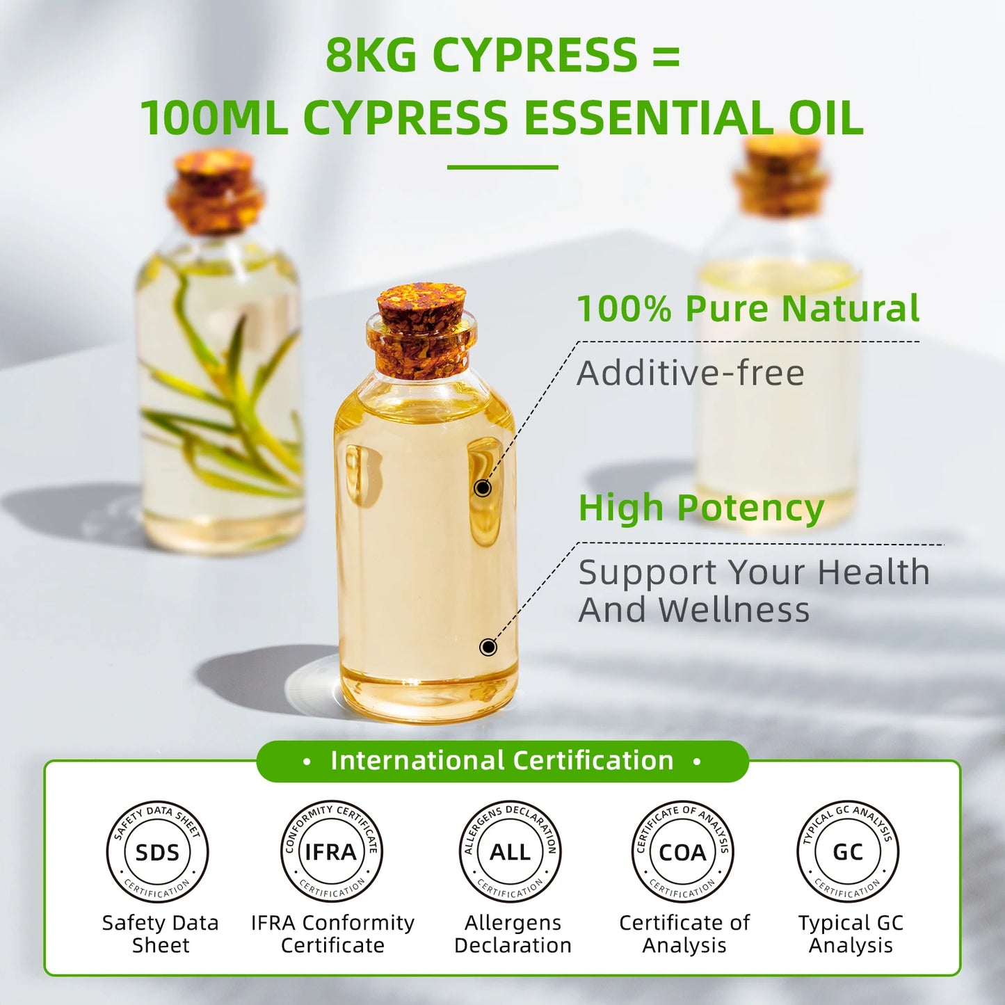 100ML Essential Oils ,100% Pure Nature for Aromatherapy, Diffuser, Humidifier, Massage, Woody, Relieving stress