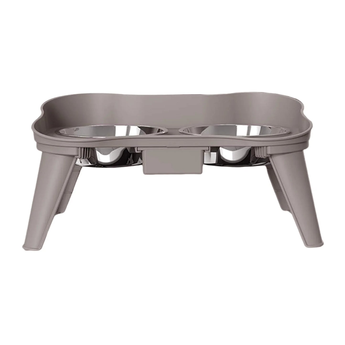 Stainless Steel Elevated Dog Bowl Non-Slip and No Spill Design Bowl Pet Supplies for Small Medium Large Dogs/Cats