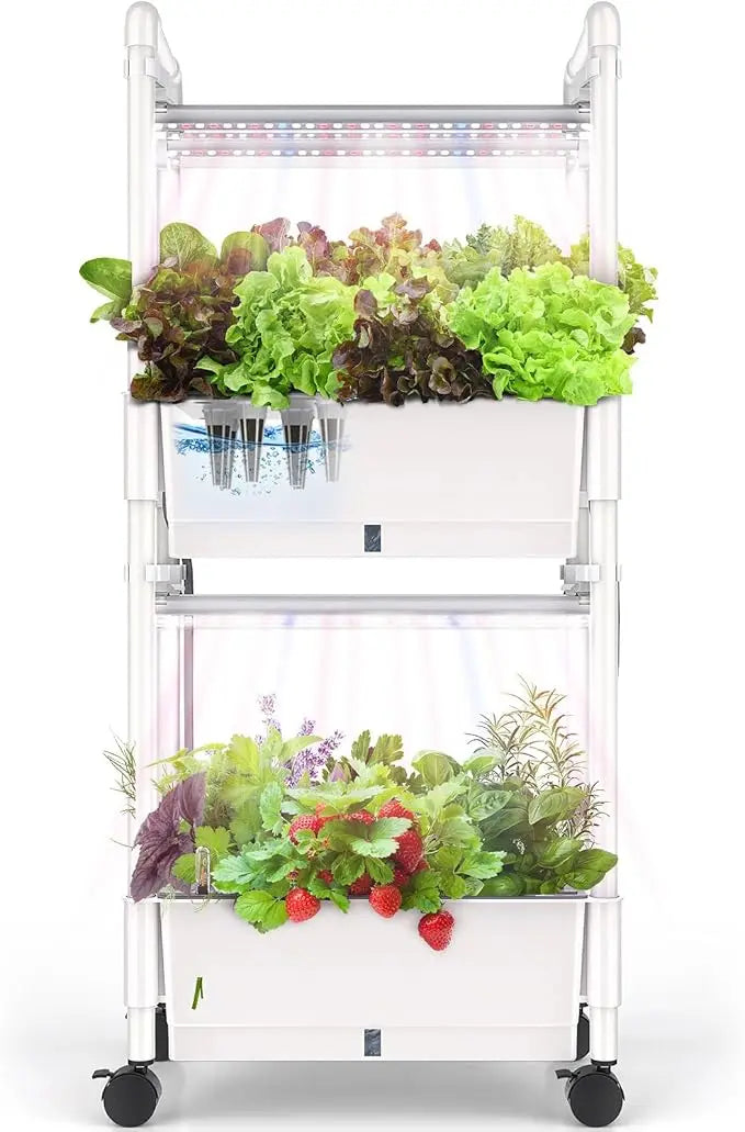 Indoor Hydroponic Planting System, Aquatic Plant Growth System, 42 Pod