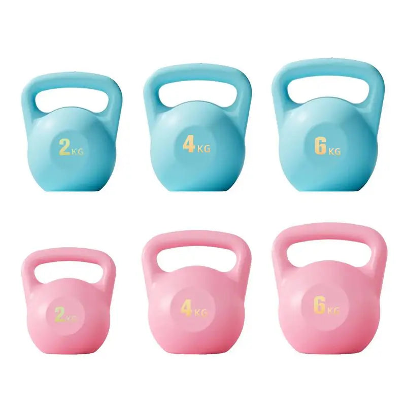 New Man Soft Dumbbells Fitness Home Women's 8kg Kettle Bell Soft Kettlebell Squat Trainer Tool For Training Buttocks