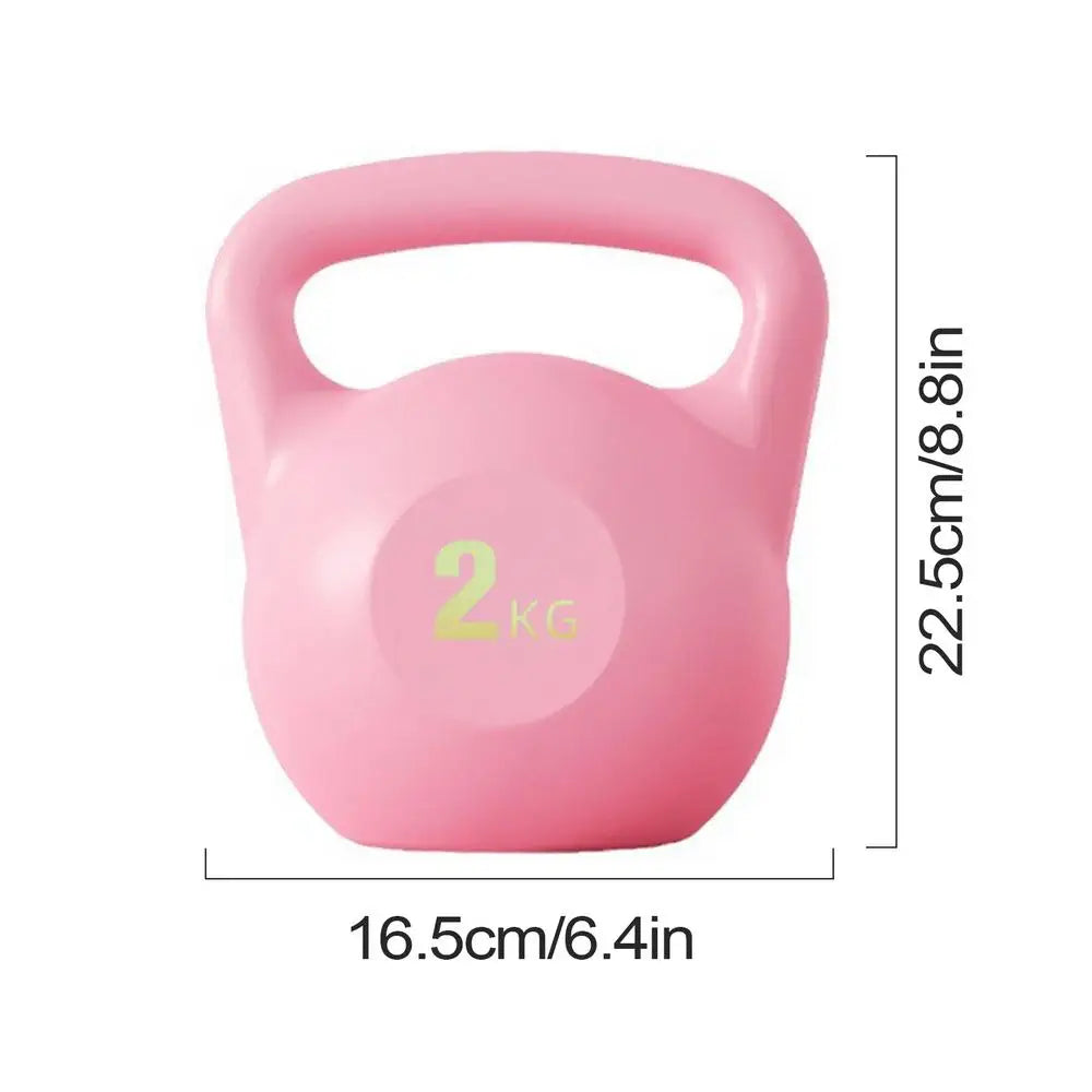 New Man Soft Dumbbells Fitness Home Women's 8kg Kettle Bell Soft Kettlebell Squat Trainer Tool For Training Buttocks