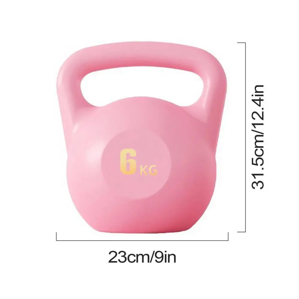 New Man Soft Dumbbells Fitness Home Women's 8kg Kettle Bell Soft Kettlebell Squat Trainer Tool For Training Buttocks