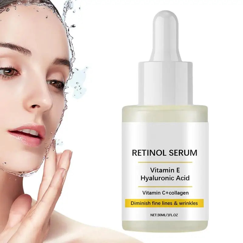 Retinol Face Serum Deep Moisturizing Hyaluronic Acid Serum.  Fade Fine Line Lifting Firming, Repair, Smooth and Tighten Sikin