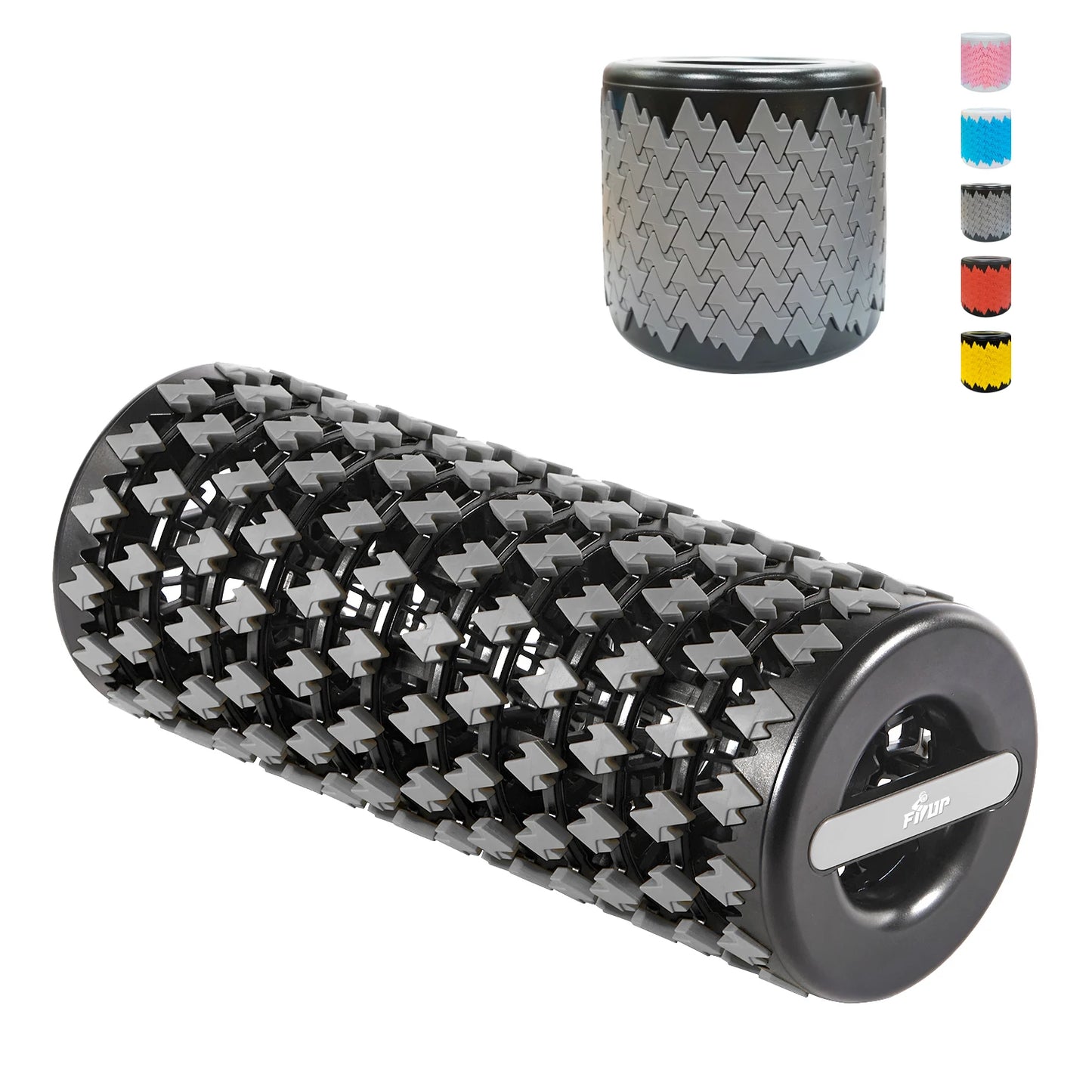 Retractable Yoga Foam Roller Massager Yoga Block Back Roller Fitness for Gym Home Muscle Therapy Pilates Exercise Equipment