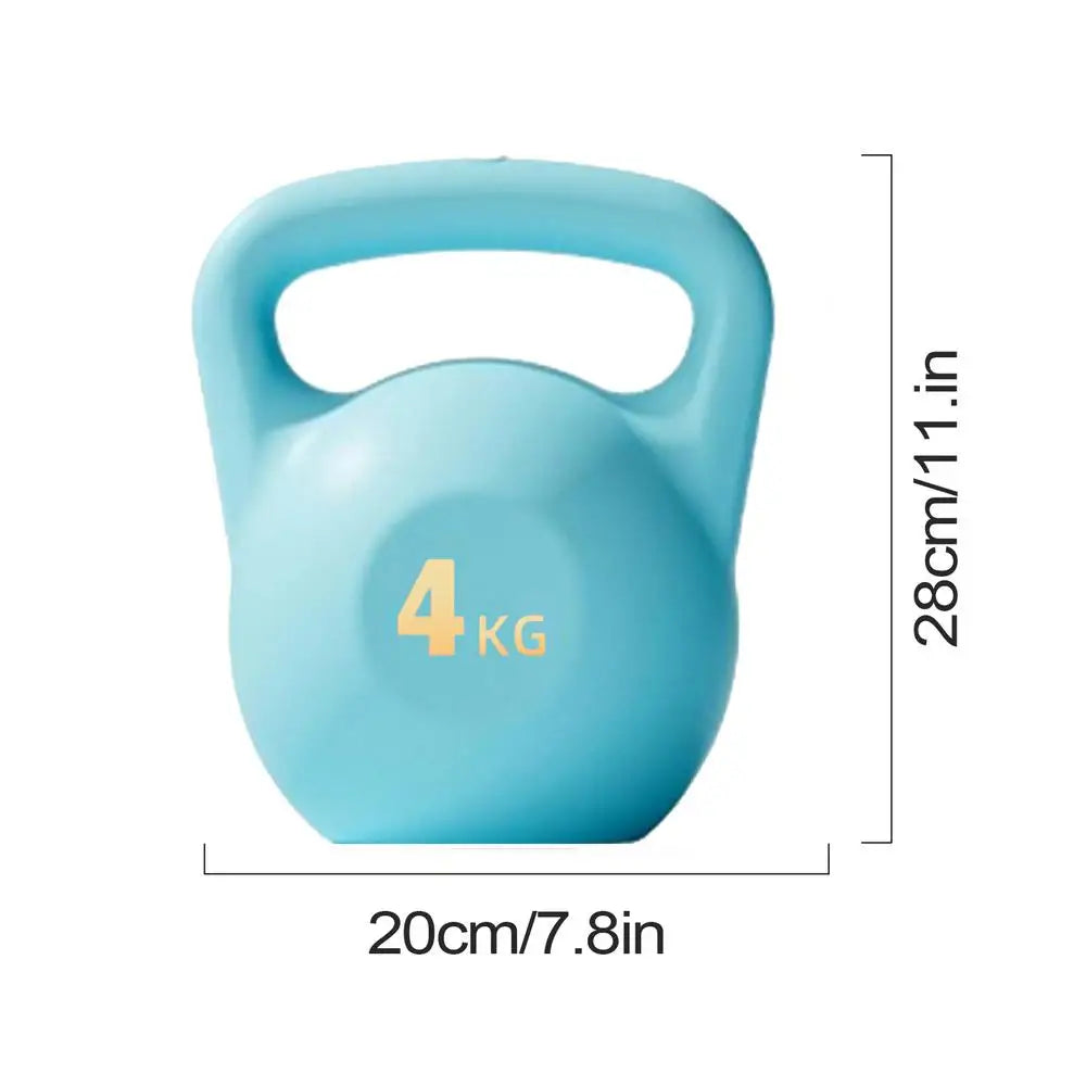 New Man Soft Dumbbells Fitness Home Women's 8kg Kettle Bell Soft Kettlebell Squat Trainer Tool For Training Buttocks