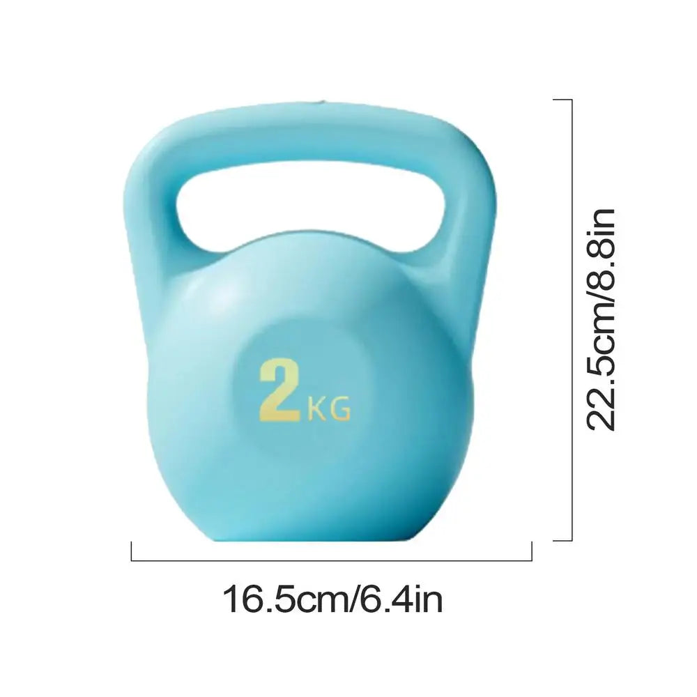 New Man Soft Dumbbells Fitness Home Women's 8kg Kettle Bell Soft Kettlebell Squat Trainer Tool For Training Buttocks